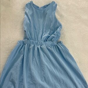 Zaful Sky Blue Casual Dress